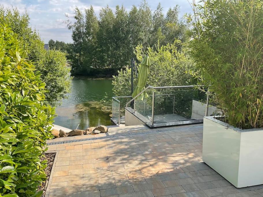 Ferienhaus Am Luenner See Lünne Exterior foto